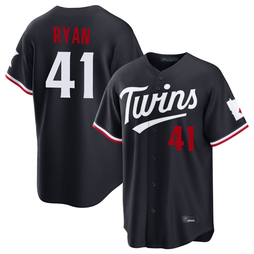 Mdoa M.Twins #41 Joe Ryan Player Navy Home Game Stitched Jerseys