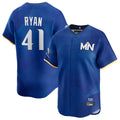 Mdoa M.Twins #41 Joe Ryan Player Royal City Connect Limited Home Stitched Jerseys