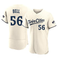Mdoa M.Twins #56 Josh Bell Player Cream Home Limited Elite Stitched Jerseys