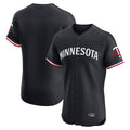 Mdoa Minnesota Twins Blank Player Navy Home Limited Elite Stitched Jerseys
