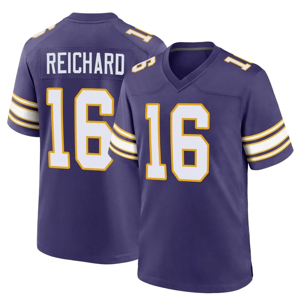 Mdoa MN.Vikings #16 Will Reichard Player Purple Classic Home Game Stitched Jerseys