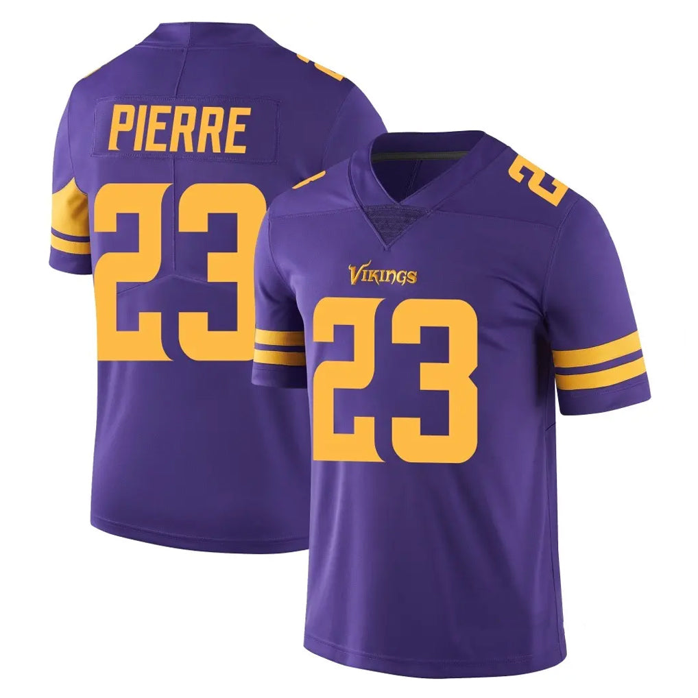 Mdoa MN.Vikings #23 James Pierre Player Purple Limited Color Rush Home Game Stitched Jerseys