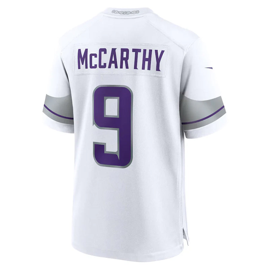 Mdoa MN.Vikings #9 J.J. McCarthy Player White Alternate Game Stitched Jerseys