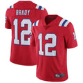Mdoa NE.Patriots #12 Tom Brady Player Red Home Limited Stitched Jerseys