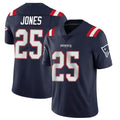 Mdoa NE.Patriots #25 Marcus Jones Player Navy Vapor Untouchable Home Game Stitched Jerseys