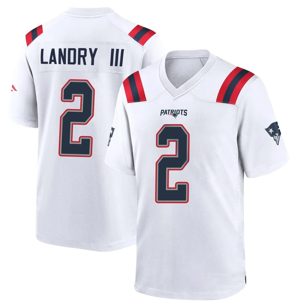 Mdoa NE.Patriots #2 Harold Landry III Player White Home Game Stitched Jerseys