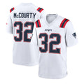 Mdoa NE.Patriots #32 TreVeyon Henderson Player White Home Game Stitched Jerseys