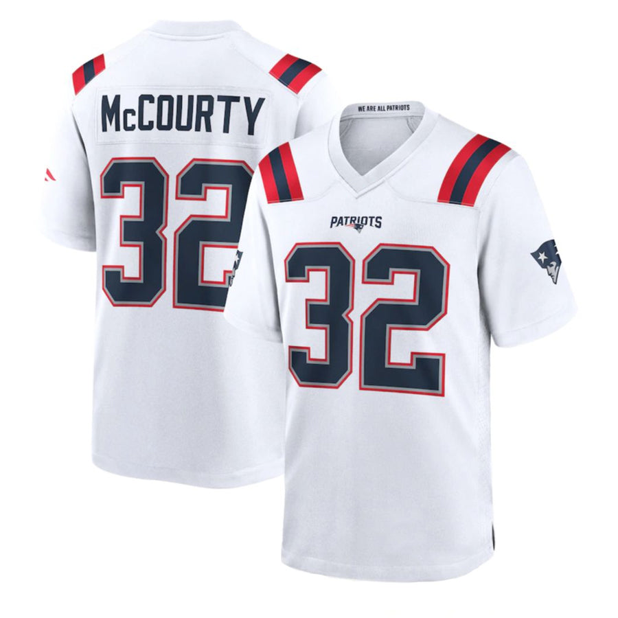 Mdoa NE.Patriots #32 TreVeyon Henderson Player White Home Game Stitched Jerseys