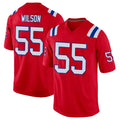 Mdoa NE.Patriots #55 Jared Wilson Player Red Home Game Stitched Jerseys