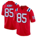 Mdoa NE.Patriots #85 Hunter Henry Player Red Home Game Stitched Jerseys
