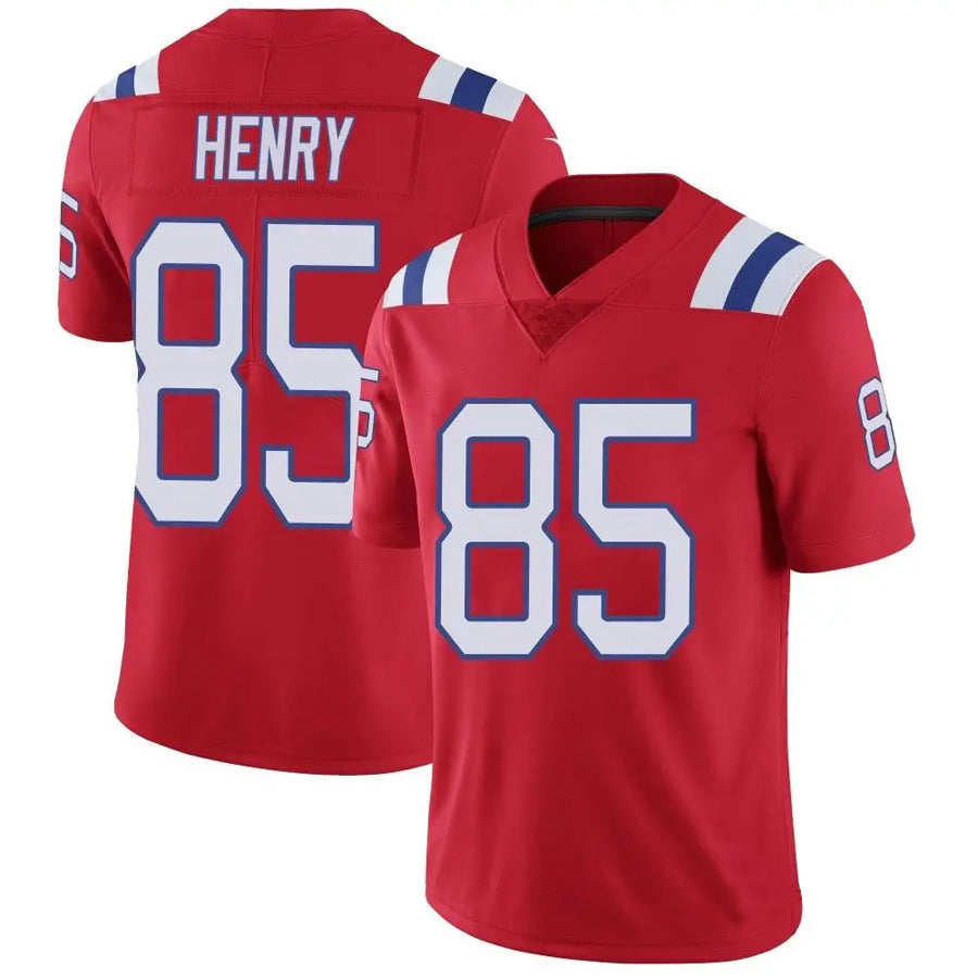 Mdoa NE.Patriots #85 Hunter Henry Player Red Vapor Limited Stitched Jerseys