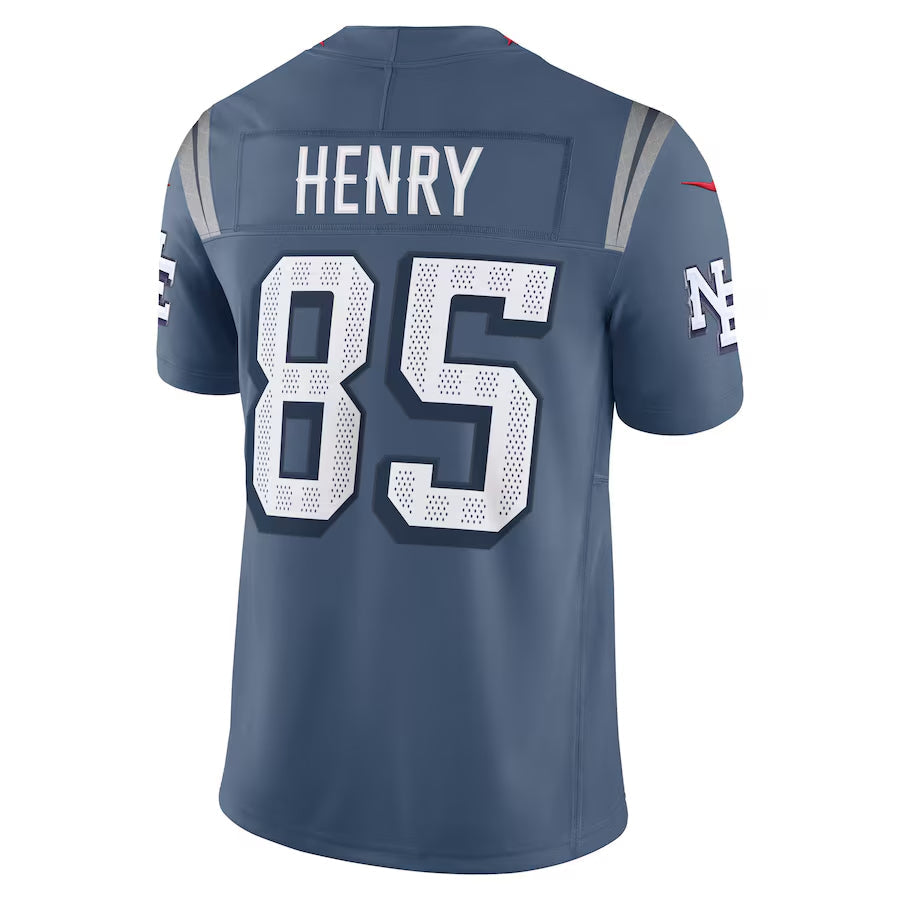 Mdoa NE.Patriots #85 Hunter Henry Player Storm Blue Rivalries Collection Limited Stitched Jerseys