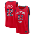 Mdoa NO.Pelicans #22 Derik Queen Red Fast Break Replica Player Stitched Jerseys- Statement Edition