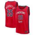 Mdoa NO.Pelicans #25 Trey Murphy III Red Fast Break Replica Player Stitched Jerseys- Statement Edition