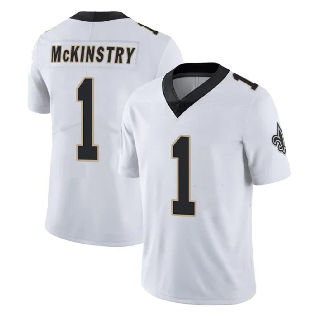 Mdoa NO.Saints #1 Kool-Aid McKinstry Player White Limited Vapor Untouchable Home Game Stitched Jerseys