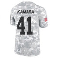 Mdoa NO.Saints #41 Alvin Kamara Player Arctic Camo Salute to Service Limited Stitched Jerseys