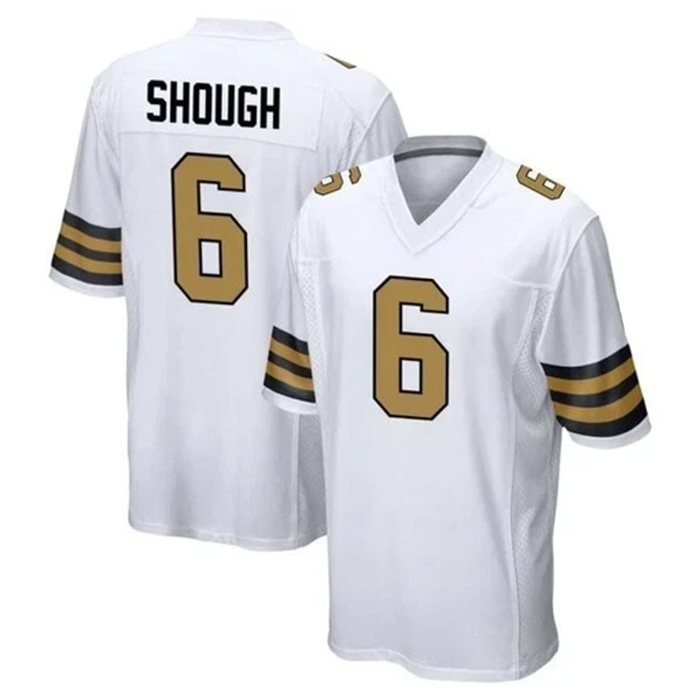 Mdoa NO.Saints #6 Tyler Shough Player White Alternate Home Game Stitched Jerseys