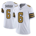 Mdoa NO.Saints #6 Tyler Shough Player White Limited Color Rush Home Game Stitched Jerseys