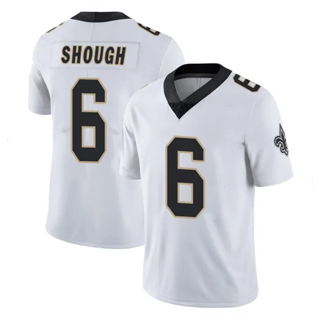 Mdoa NO.Saints #6 Tyler Shough Player White Limited Vapor Untouchable Home Game Stitched Jerseys