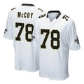 Mdoa NO.Saints #78 Erik McCoy Player White Home Game Stitched Jerseys