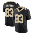 Mdoa NO.Saints #83 Juwan Johnson Player Black Limited Vapor Untouchable Home Game Stitched Jerseys