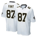 Mdoa NO.Saints #87 Noah Fant Player White Home Game Stitched Jerseys