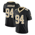 Mdoa NO.Saints #94 Cameron Jordan Player Black Limited Vapor Untouchable Home Game Stitched Jerseys