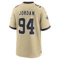Mdoa NO.Saints #94 Cameron Jordan Player Gold Alternate Game Stitched Jerseys