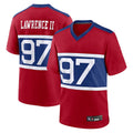 Mdoa NY.Giants Secondary Throwback Alternate Jerseys - Red - #97 Dexter Lawrence II Player