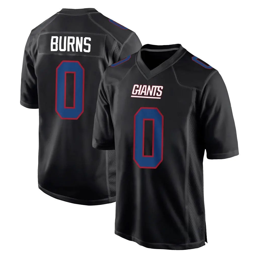 Mdoa NY.Giants #0 Brian Burns Player Carbon Fashion Limited Home Game Stitched Jerseys