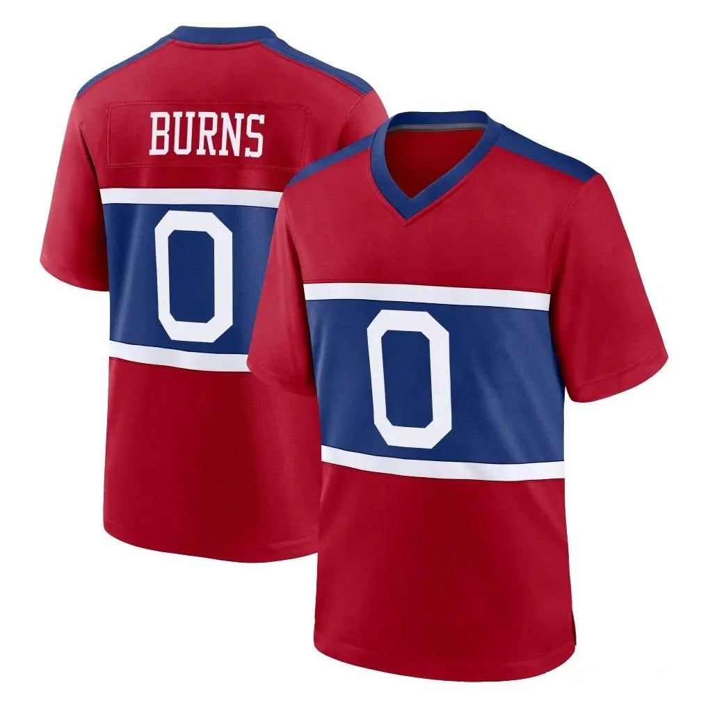 Mdoa NY.Giants #0 Brian Burns Player Red Century Home Game Stitched Jerseys