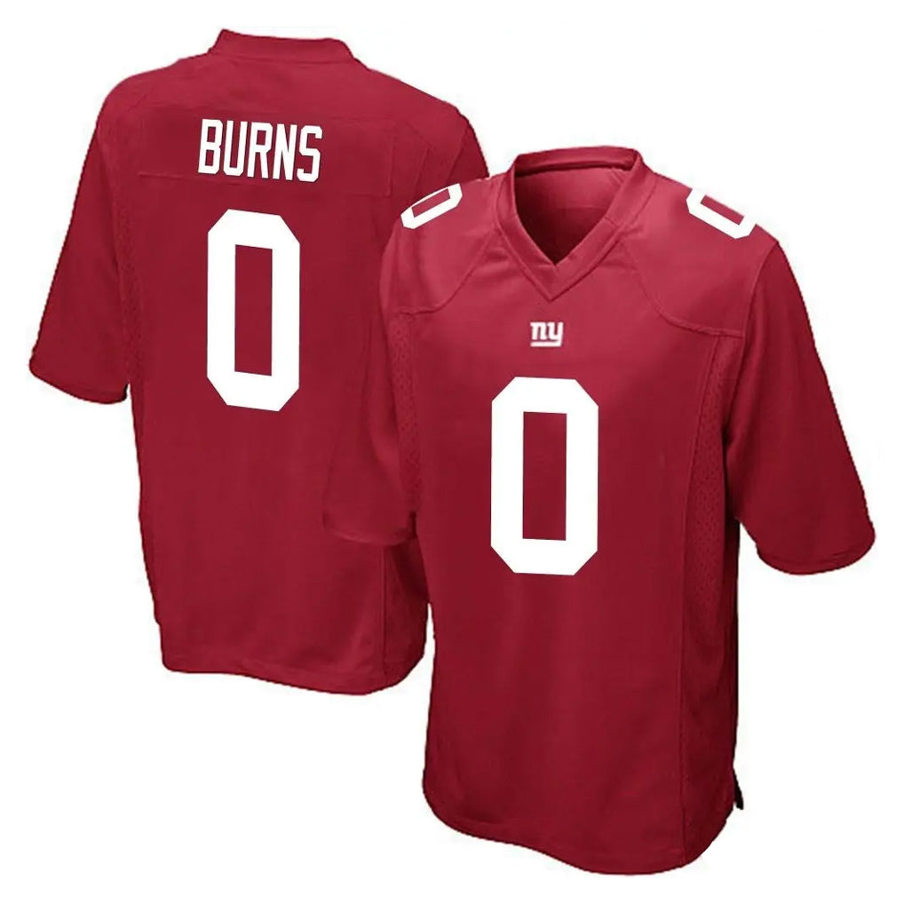 Mdoa NY.Giants #0 Brian Burns Player Red Home Game Stitched Jerseys