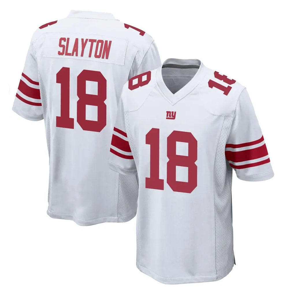 Mdoa NY.Giants #18 Darius Slayton Player White Home Game Stitched Jerseys