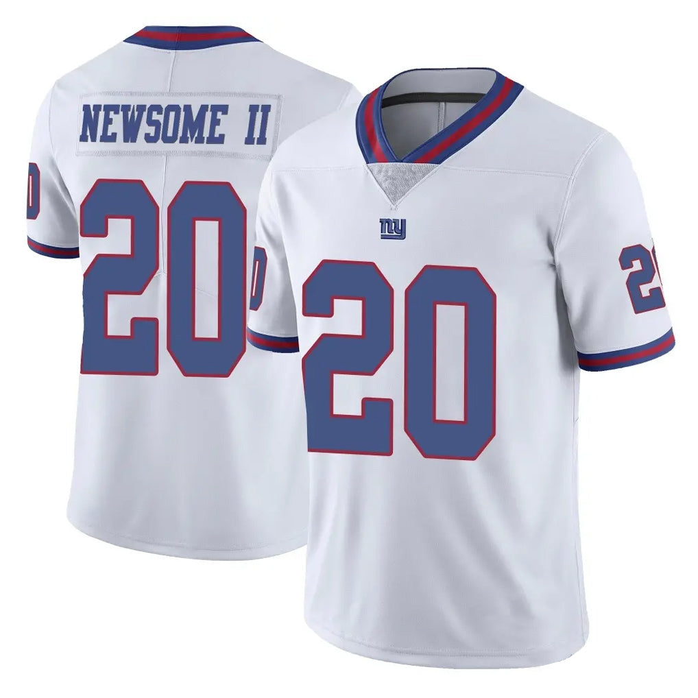 Mdoa NY.Giants #20 Greg Newsome II Player White Color Rush Home Game Stitched Jerseys