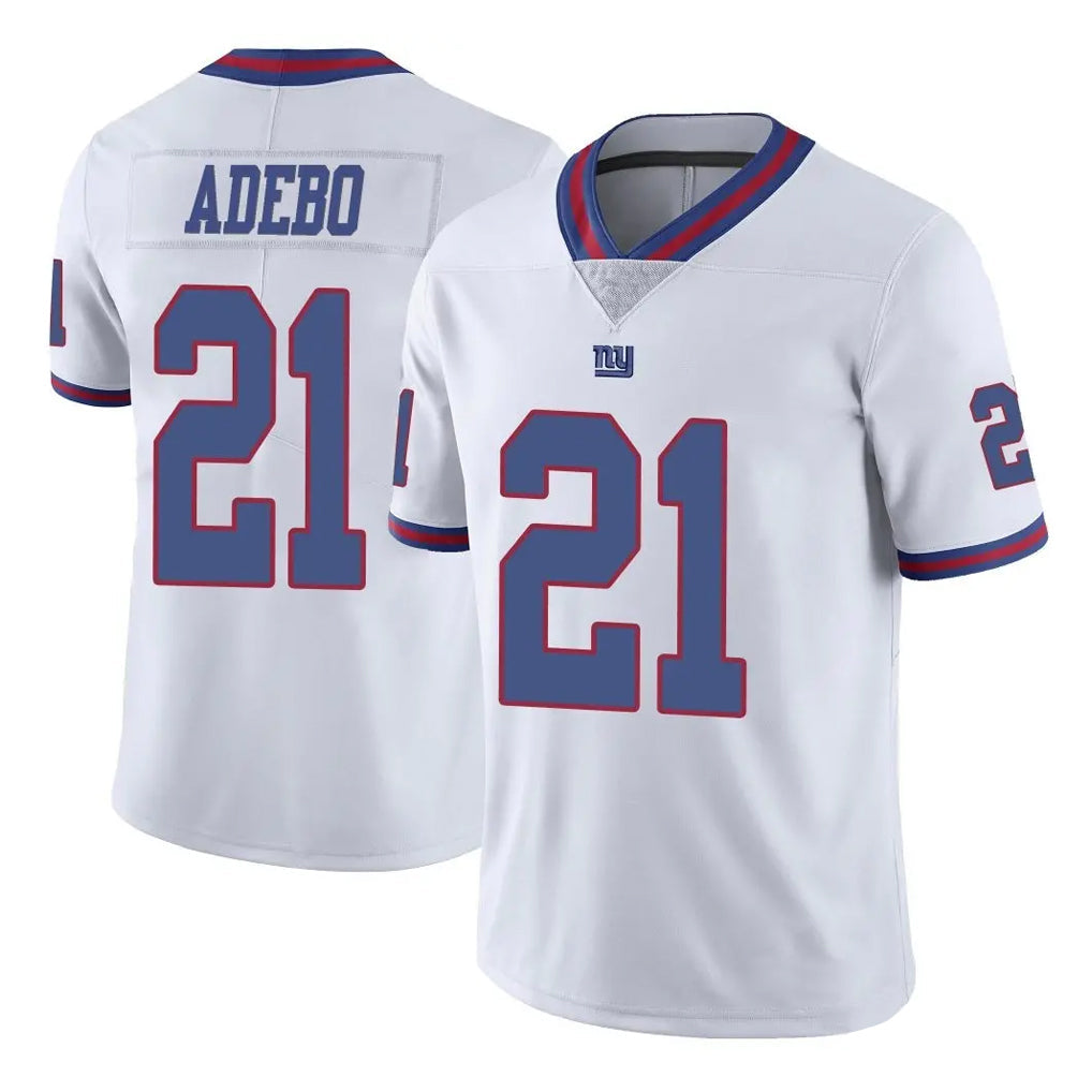 Mdoa NY.Giants #21 Paulson Adebo Player White Color Rush Home Game Stitched Jerseys