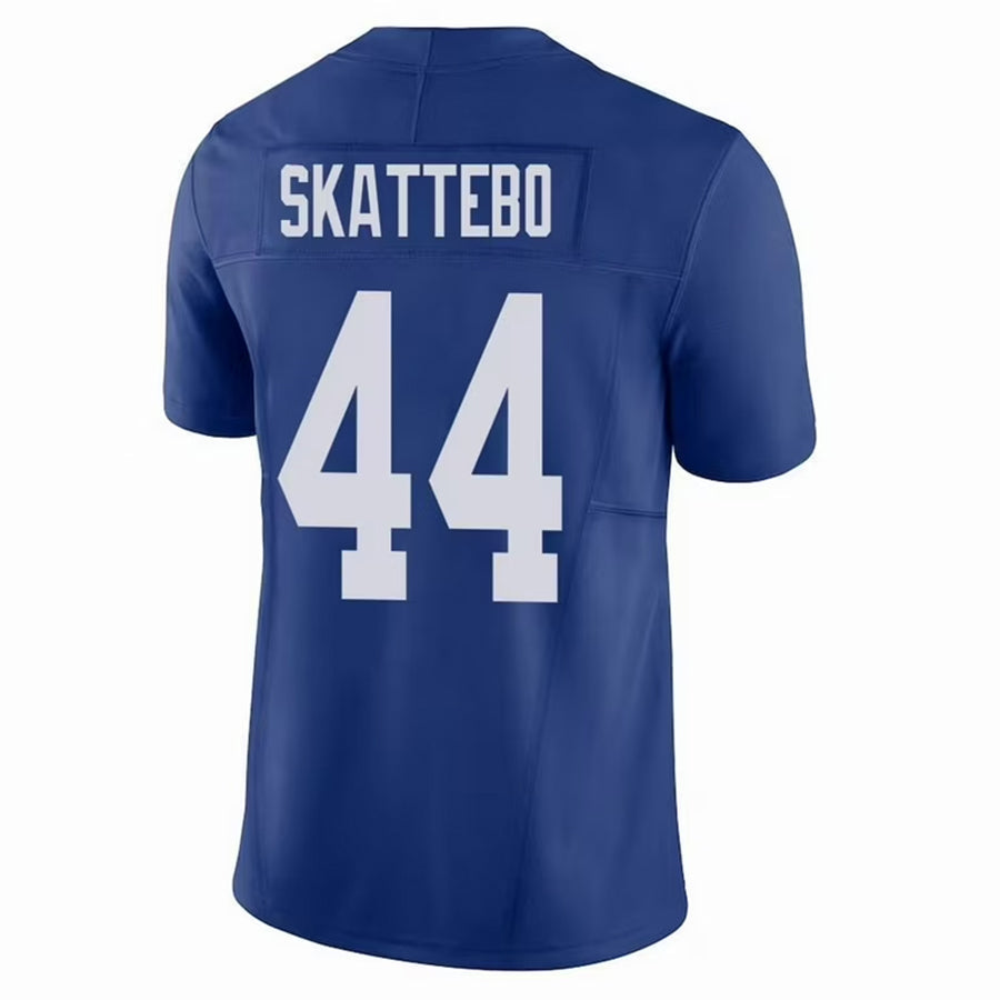 Mdoa NY.Giants #44 Cam Skattebo Player Blue Vapor F.U.S.E. Limited Stitched Jerseys