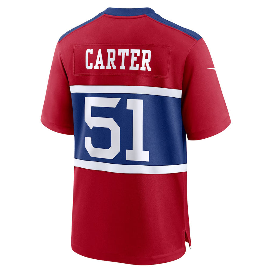 Mdoa NY.Giants #51 Abdul Carter Player Red Home Game Stitched Jerseys