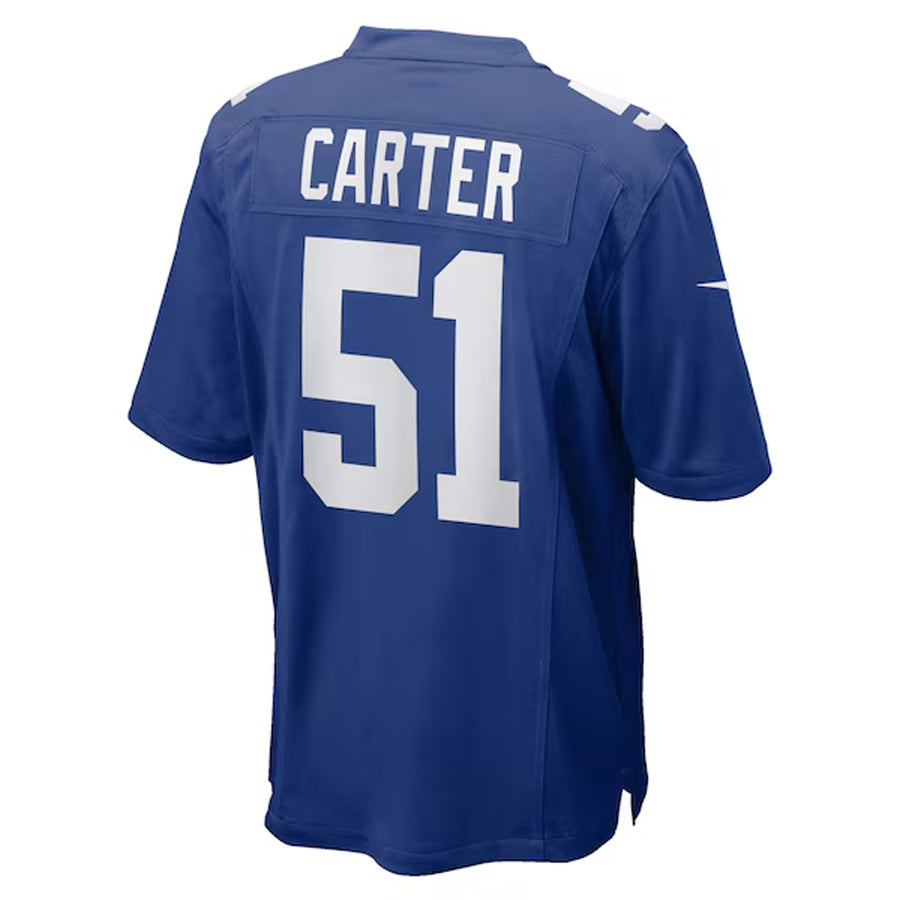 Mdoa NY.Giants #51 Abdul Carter Player Royal Game Stitched Jerseys