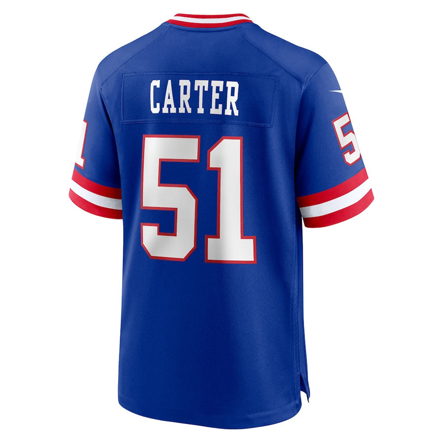 Mdoa NY.Giants #51 Abdul Carter Player Royal Home Game Stitched Jerseys