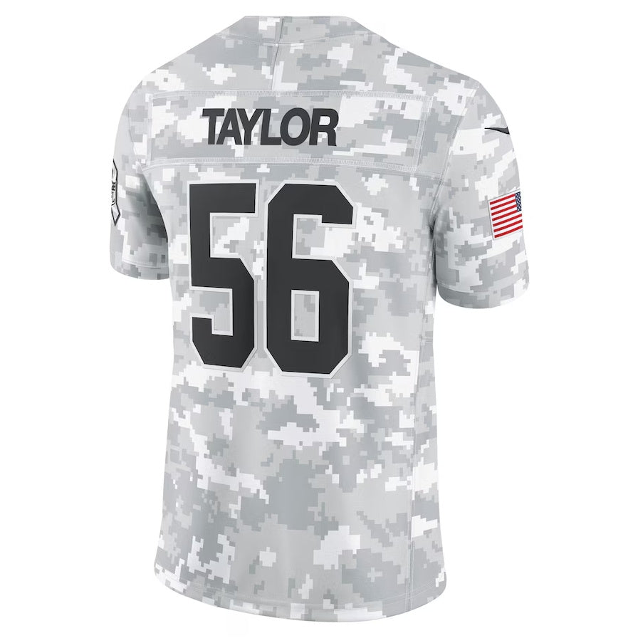 Mdoa NY.Giants #56 Lawrence Taylor Arctic Camo 2024 Salute to Service Retired Player Limited Stitched Jerseys