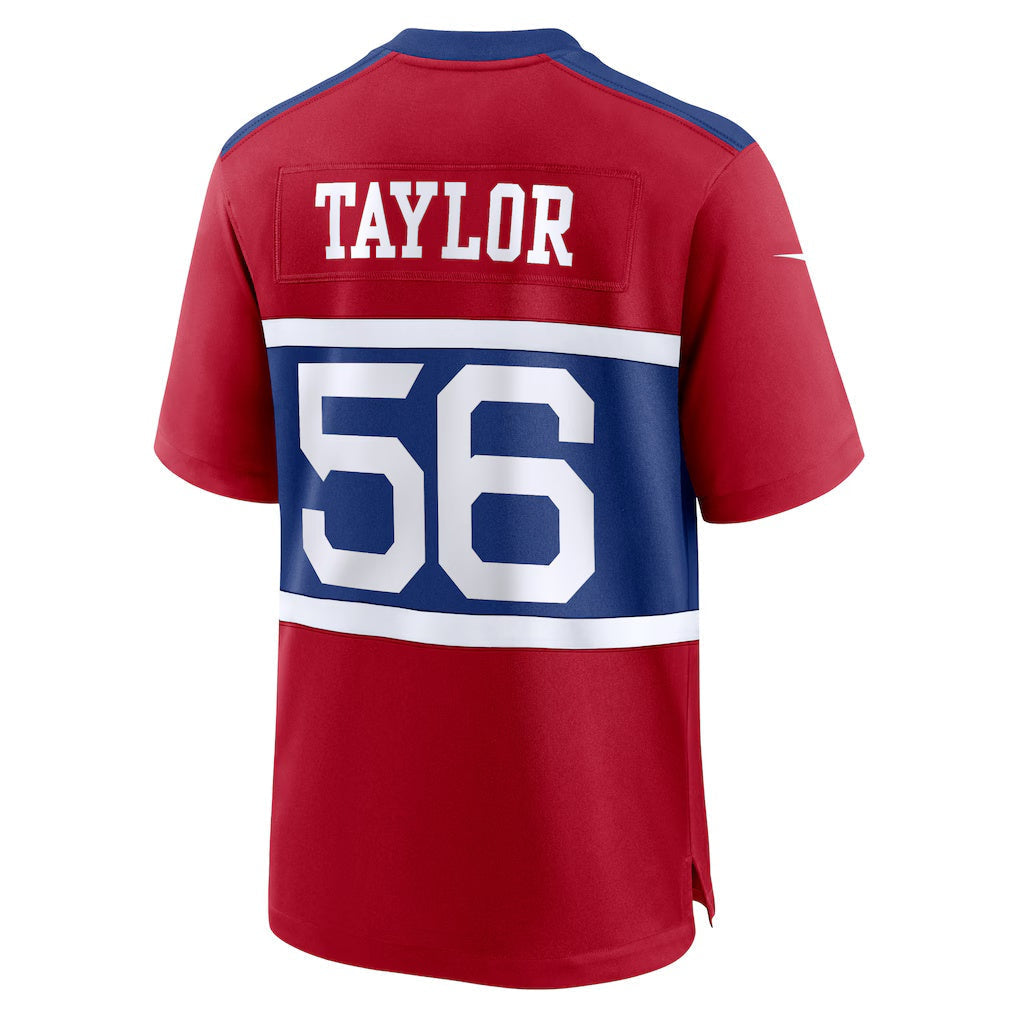 Mdoa NY.Giants #56 Lawrence Taylor Century Red Alternate Retired Player Game Stitched Jerseys