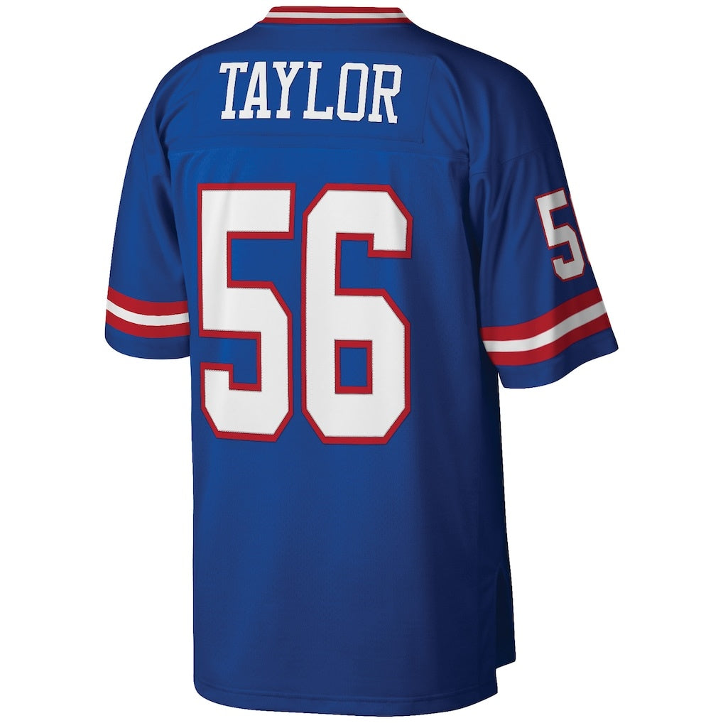 Mdoa NY.Giants #56 Lawrence Taylor Mitchell & Ness Royal Big & Tall Retired Player Replica Stitched Jerseys