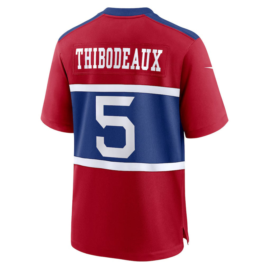 Mdoa NY.Giants #5 Kayvon Thibodeaux Century Red Alternate Player Game Stitched Jerseys