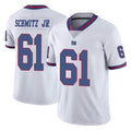 Mdoa NY.Giants #61 John Michael Schmitz Jr. Player White Color Rush Home Game Stitched Jerseys