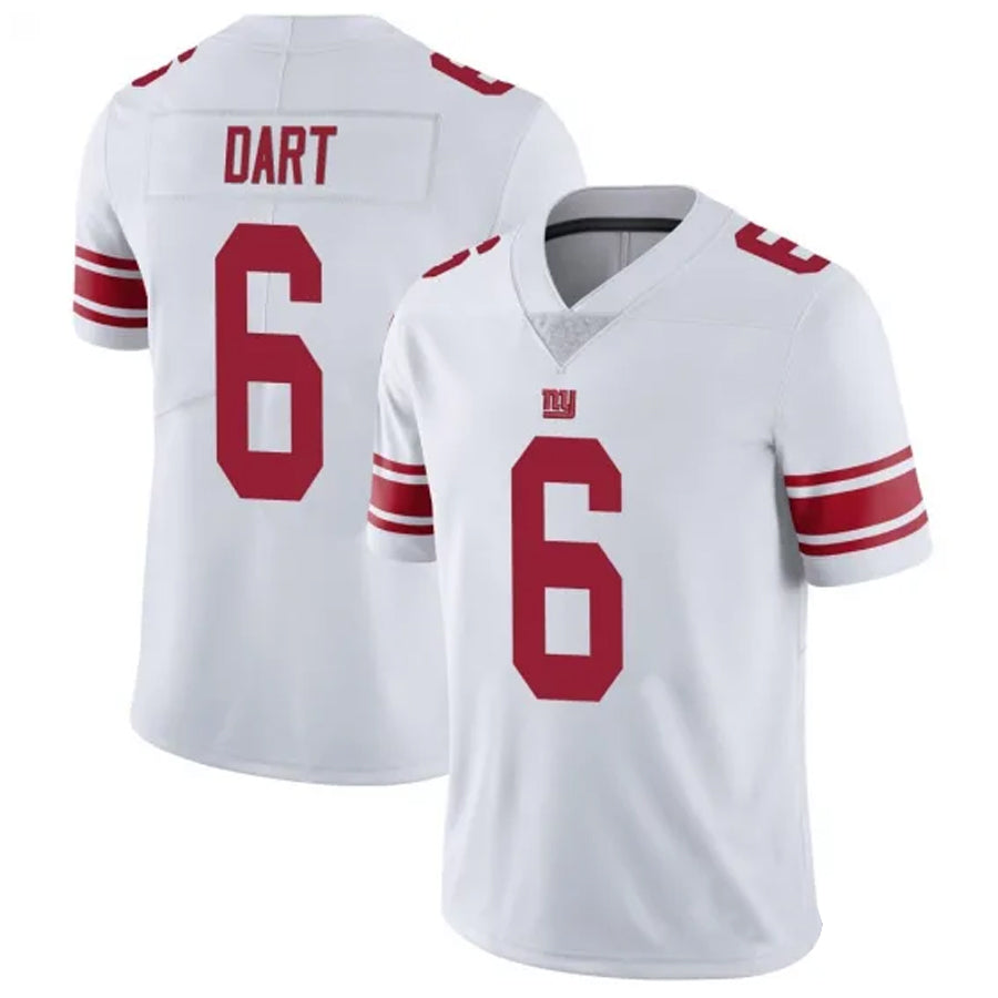 Mdoa NY.Giants #6 Jaxson Dart Player White Alternate Vapor Limited Stitched Jerseys