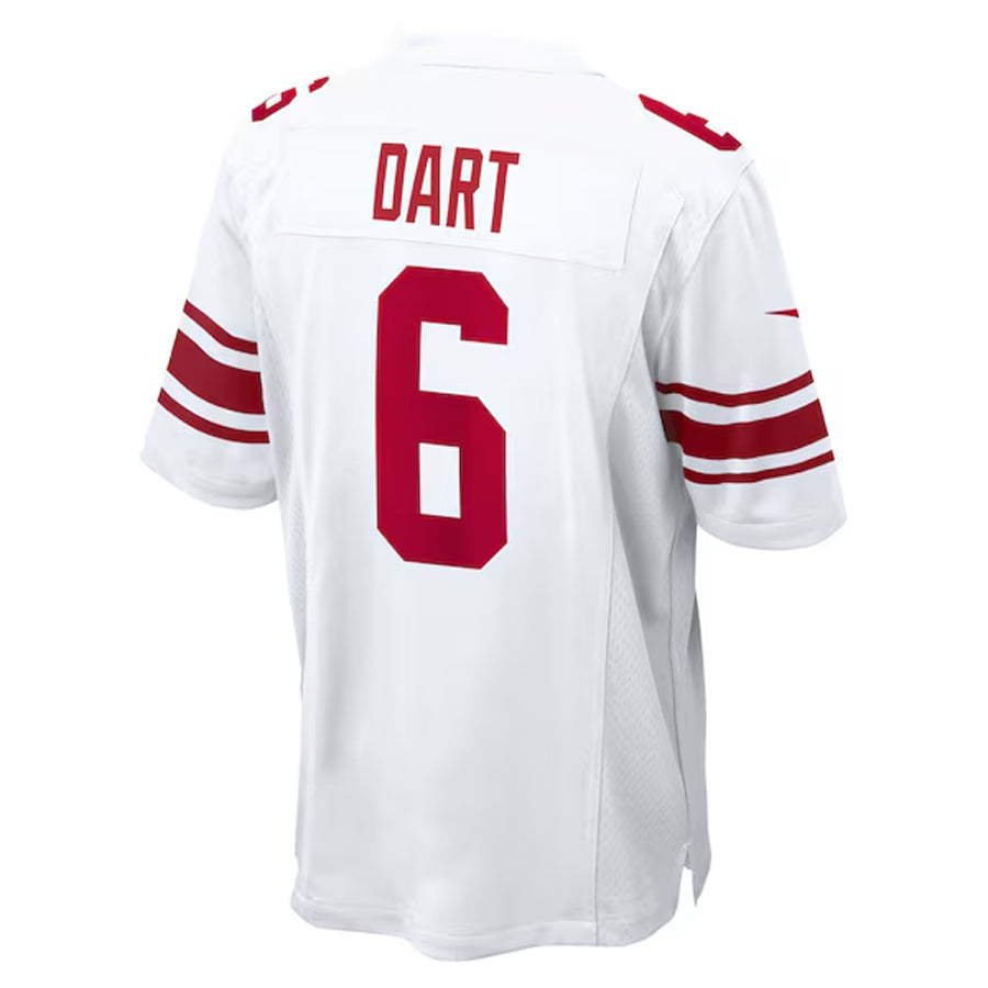 Mdoa NY.Giants #6 Jaxson Dart Player White Home Game Stitched Jerseys