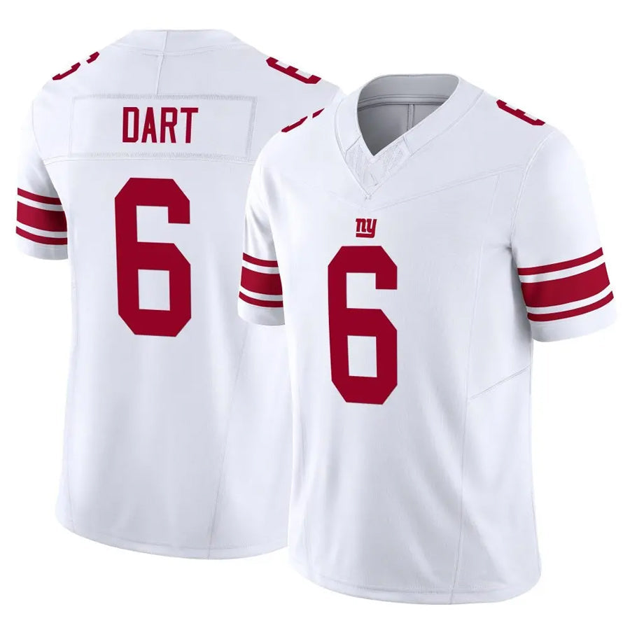 Mdoa NY.Giants #6 Jaxson Dart Player White Vapor F.U.S.E. Limited Stitched Jerseys