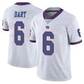 Mdoa NY.Giants #6 Jaxson Dart Player White Vapor Limited Stitched Jerseys