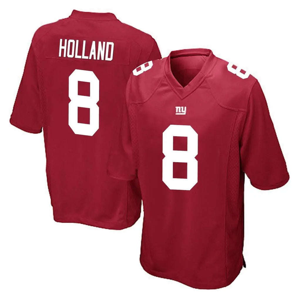 Mdoa NY.Giants #8 Jevon Holland Player Red Home Game Stitched Jerseys