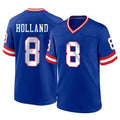 Mdoa NY.Giants #8 Jevon Holland Player Royal Classic Home Game Stitched Jerseys